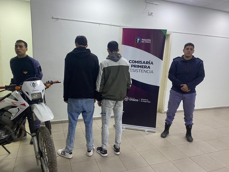 RESISTENCIA: Secuestraron Una Moto Con Números Adulterados Y Otra Con Pedido De Robo