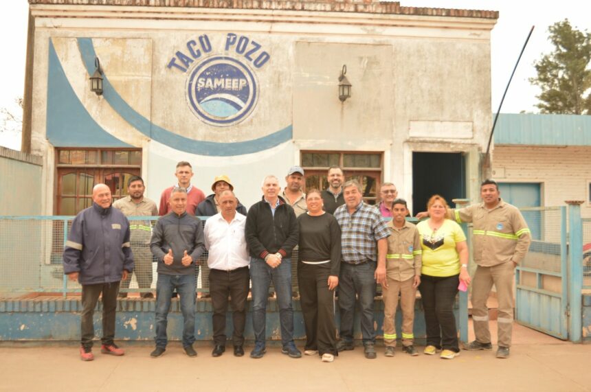 Taco Pozo: Sameep Atendió Demandas E Insistió En El Cuidado Y El Uso Racional Del Agua