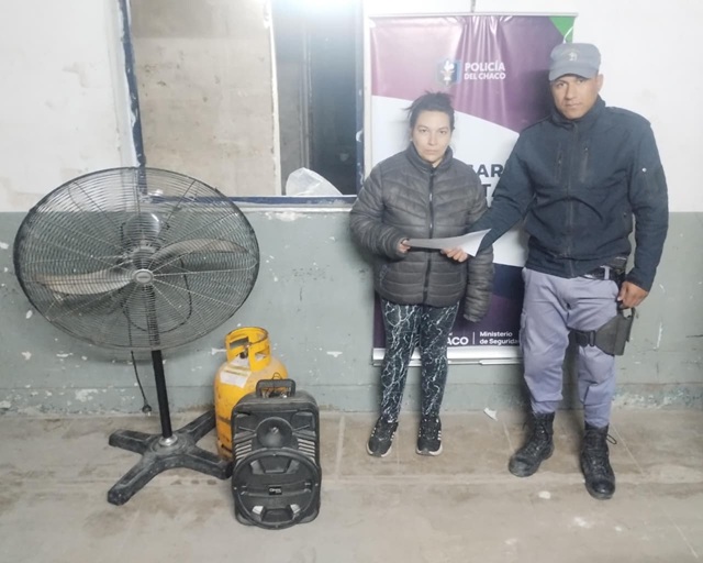 RESISTENCIA: Elementos Recuperados Sustraídos De Una Vivienda