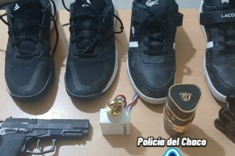 QUITILIPI: Recuperaron Un Arma Y Objetos De Gran Valor