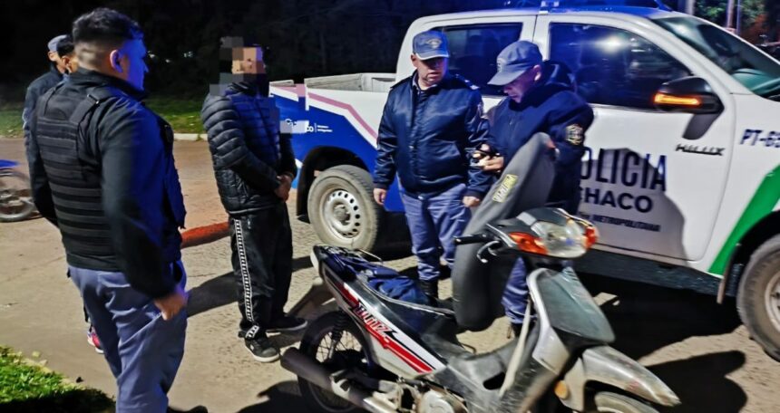 RESISTENCIA:   Fue Detenido Por Circular Con Una Moto Robada