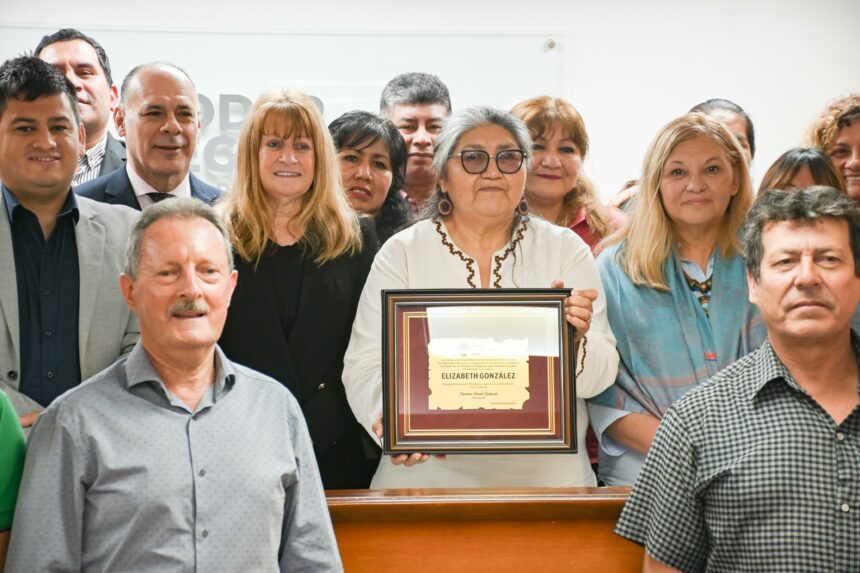 La Legislatura otorgó el Premio “Juan Chico” a Elizabeth González: “Un reconocimiento a todo el pueblo indígena”