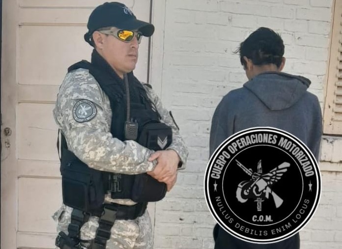 SÁENZ PEÑA: Lo Demoraron En La Calle: Tenía Pedido De Captura