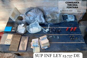 CHACO: Allanamientos Positivos Dejan Detenidos, Secuestro De Armas, Drogas Y Dinero En Efectivo