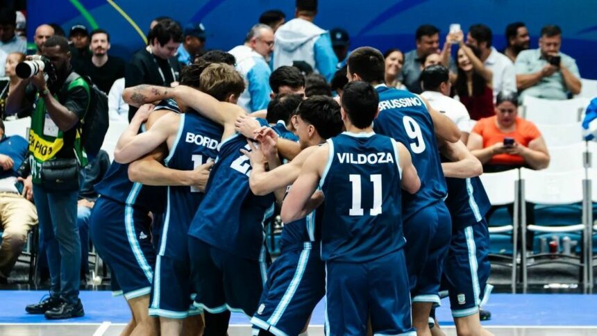 La Selección argentina de básquet venció a Canadá y jugará la final de la AmeriCup 2025 ante Brasil