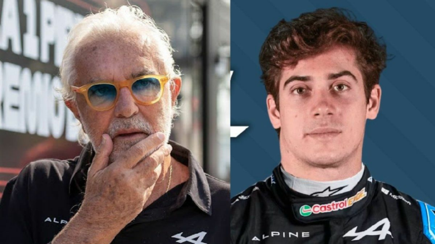 Flavio Briatore lanzó un duro comentario sobre Franco Colapinto: “Quizás no era el momento para estar en la Fórmula 1”