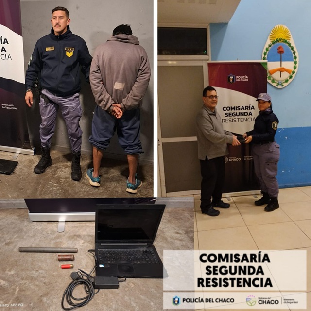 RESISTENCIA: Esclarecieron Dos Hechos Delictivos: Un Intento De Robo Y Un Hurto De Iphone