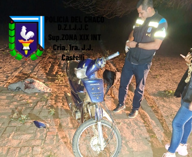 CASTELLI: Accidente De Tránsito Con Una Persona Mayor Con Lesiones Graves