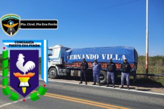 CHACO: Detienen Un Camión Con Pedido De Secuestro Desde Hace Más De 25 Años