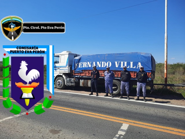 CHACO: Detienen Un Camión Con Pedido De Secuestro Desde Hace Más De 25 Años