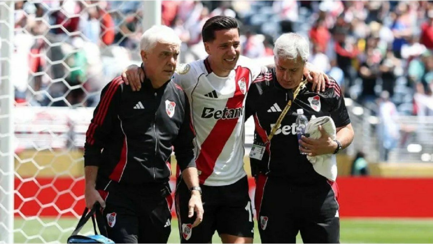 Gran noticia para River: Sebastián Driussi recibió el alta médica y viajará a Paraguay