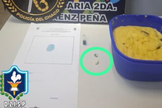 SÁENZ PEÑA: Intentaron Ingresar Cocaína Oculta En La Comida Para Un Detenido