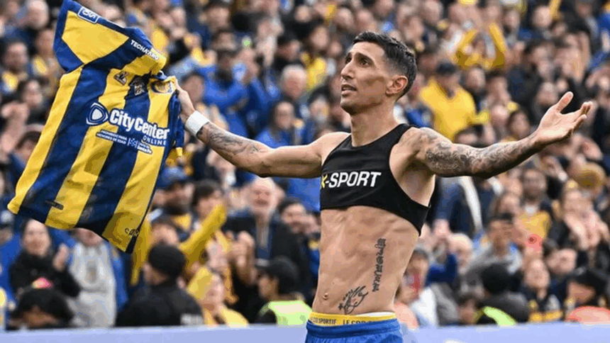 Ángel Di María sumó un golazo a su épica carrera para que Rosario Central se quede con el clásico