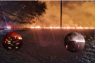 COLONIA BENÍTEZ: Bomberos Combatieron Un Incendio De Gran Magnitud
