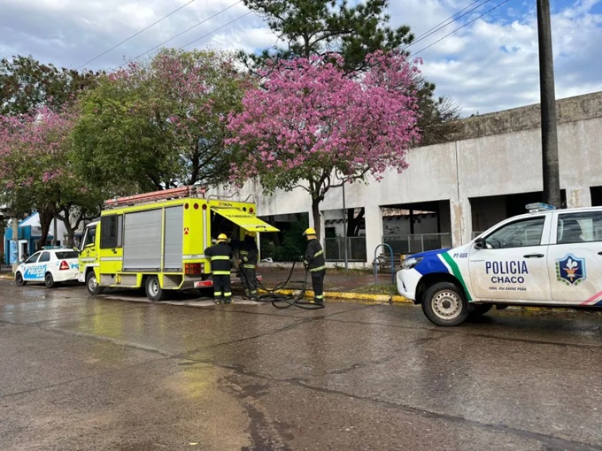 SÁENZ PEÑA: Sofocaron Un Incendio En El Viejo Hospital
