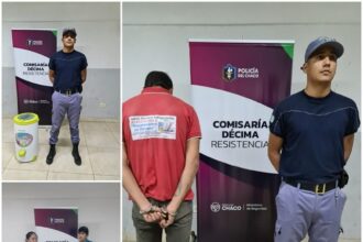 CHACO: Lo Detuvieron Con Un Secarropas Robado