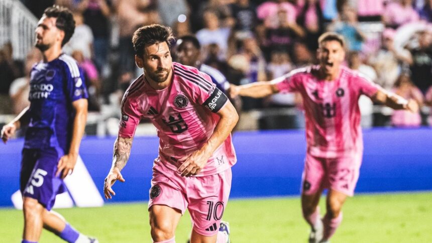 Con doblete de Lionel Messi, Inter Miami venció a Orlando City y avanzó a la final de la Leagues Cup