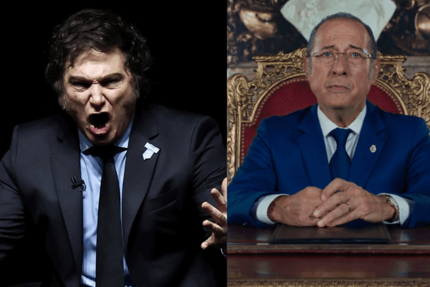 Milei elogió “Homo Argentum” y la usó como ejemplo de su batalla cultural