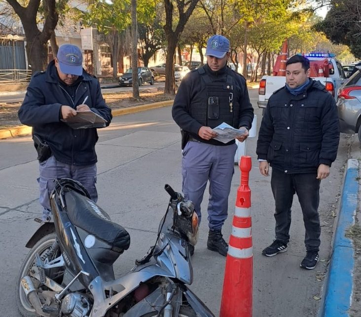 RESISTENCIA:   Secuestran Motocicleta Con Pedido Activo En Un Control Policial