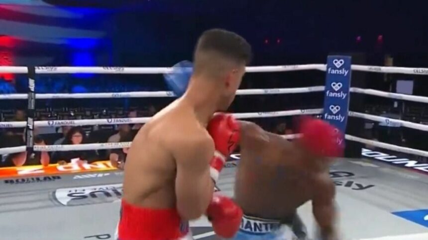 El nocaut del año: un boxeador brasileño sorprendió al público en Orlando con un golpe explosivo