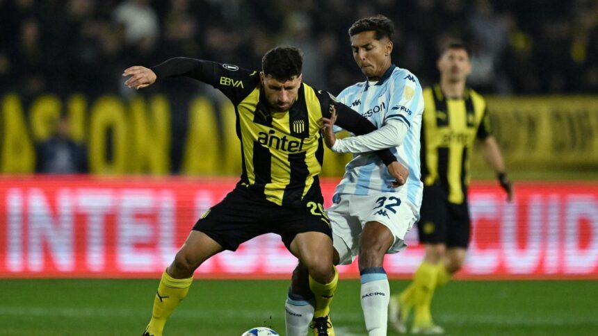 Copa Libertadores: Racing no la pasó bien en Montevideo, pero todavía da pelea