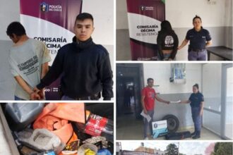 RESISTENCIA: Una Pareja Sustrajo Elementos De Una Auto Tras Romper Sus Cristales