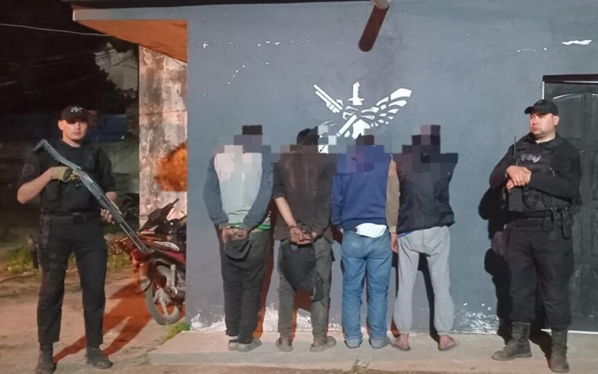 QUITILIPI: Operativos Nocturno: Varios Demorados, Armas Blancas Secuestradas Y Un Robo Esclarecido