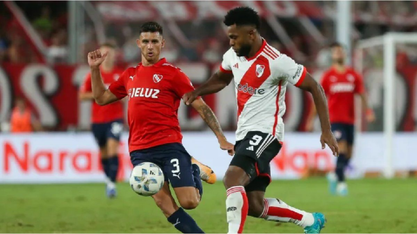 Independiente recibe a River este sábado en Avellaneda: horario, TV y formaciones
