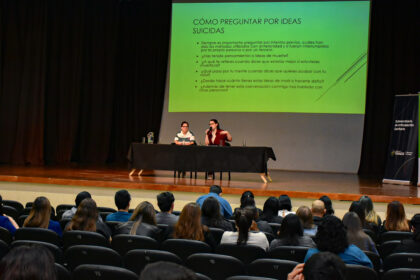 Se realizó la jornada sobre prevención del suicidio «Cambiando la Narrativa»