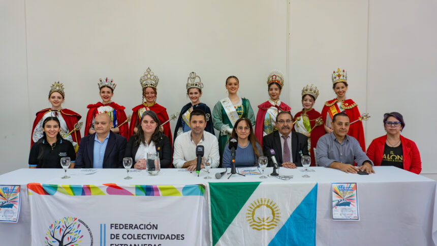 Se presentó oficialmente la 13° edición de la Expo Feria de Colectividades Extranjeras