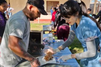 Se realizó una nueva jornada de vacunación y desparasitación de mascotas en el CIC María Madre de Esperanza