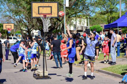 Sáenz Peña: Exitoso primer Encuentro Municipal de Mini Básquet