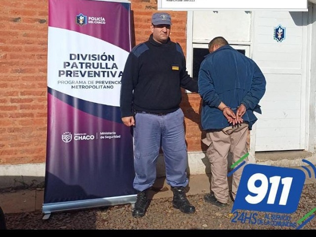 CHACO: Aprehendido: Transitaba Por La Calle Libremente Pero Con Un Pedido De Captura