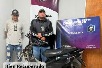 RESISTENCIA:   Recuperaron En Villa Prosperidad Una Moto Con Pedido De Secuestro Por Robo