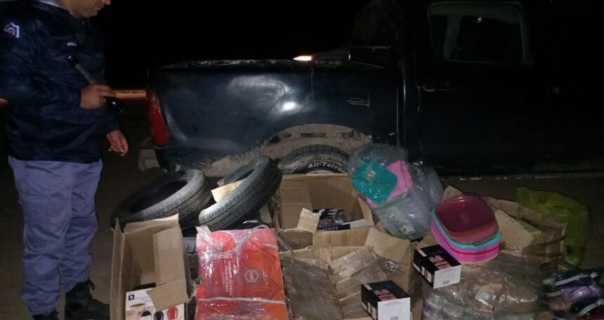ROCA: Secuestran Mercadería De Contrabando En Un Operativo Rural