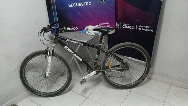 RESISTENCIA: Abandonaron La Bicicleta Buscada Al Ver A Los Agentes