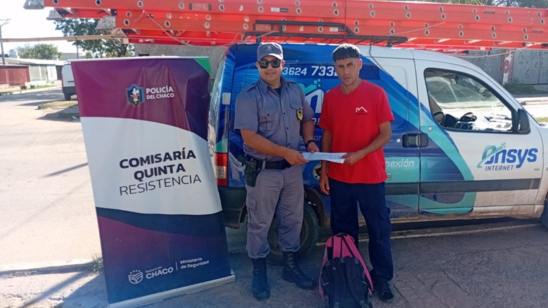 RESISTENCIA: Robaron Una Camioneta Perteneciente A Una Empresa De Internet, Finalmente Fue Rastreada Mediante Ubicación Satelital