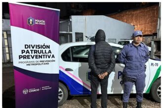 CHACO:  Intentó Escapar Cuando Llegó La Policía Y Chocó A Un Empleado Municipal