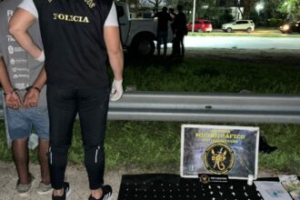 CHACO:  Aprehendieron A Un Hombre Con Cocaína Y Un Arma Tumbera