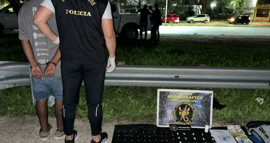 CHACO:  Aprehendieron A Un Hombre Con Cocaína Y Un Arma Tumbera