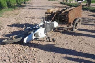 DU GRATY: Motociclista Sufre Graves Lesiones Tras Perder El Control De Su Vehículo En Avenida Castelli