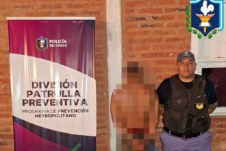 RESISTENCIA: Con Pedido De Detención Vigente Fue Aprehendido Tras Protagonizar Desorden En La Vía Pública