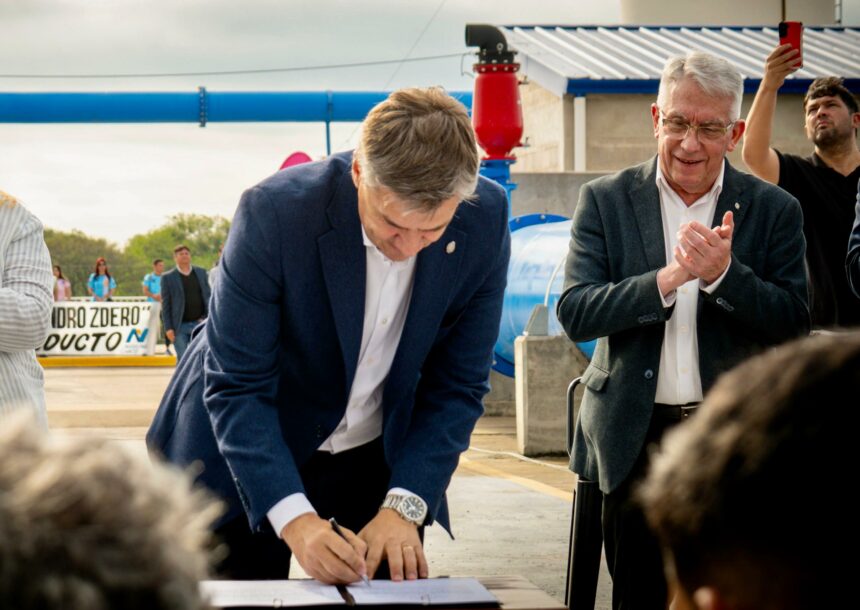El Sueño Del Agua Segura Se Hace Realidad: “damos Inicio Al Final De Una Obra Tan Esperada” Expresó El Gobernador Zdero
