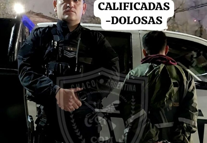 RESISTENCIA: Tres Hombres Fueron Demorados: Uno Tenía Pedido De Captura Y Dos Intentaron Escapar En Una Moto Adulterada