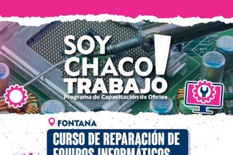 Fontana: La Fundación Soy Chaco Lanza Un Curso De Reparación De Equipos Informáticos