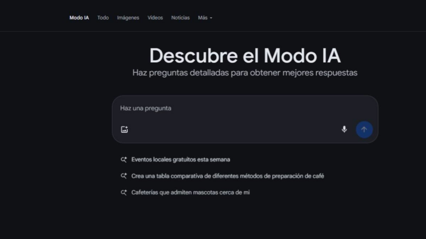 Google presentó su nuevo Modo IA: de qué se trata y cómo funciona