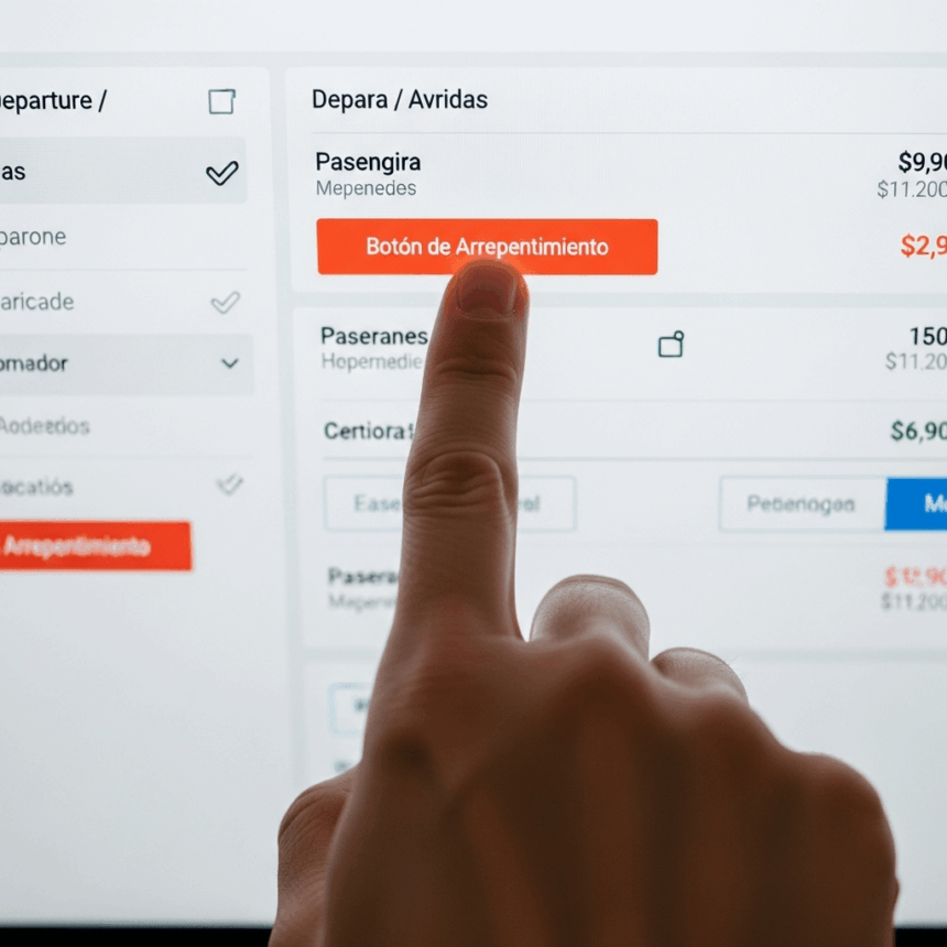 Botón de arrepentimiento: el cambio que tendrán las plataformas para comprar entradas o pasajes
