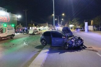 RESISTENCIA: Cuatro Personas Resultaron Heridas en un Choque sobre avenida Sabin