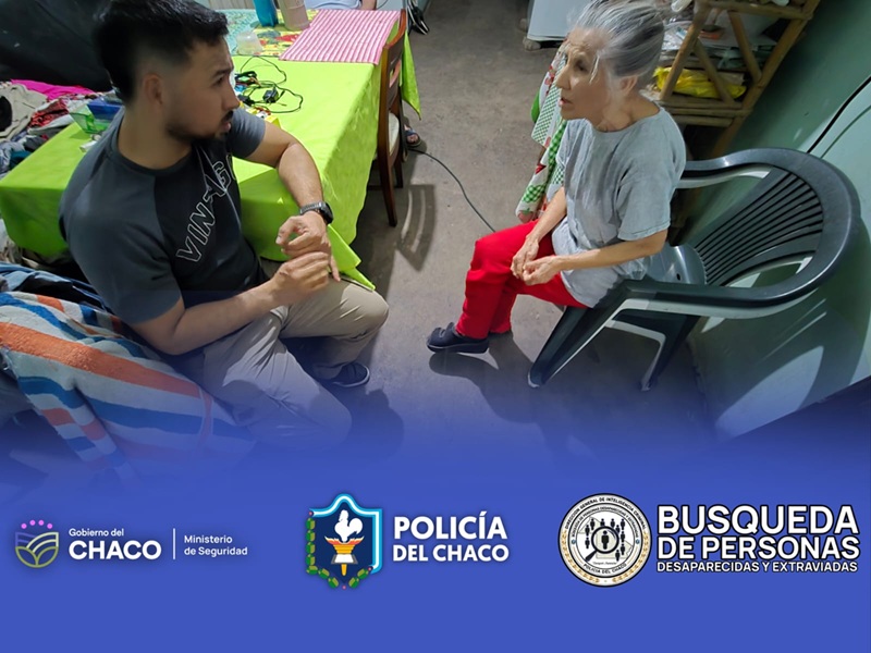 CHACO:    Encontraron A Mujer De 76 Años Que Era Buscada Desde El 10 De Septiembre