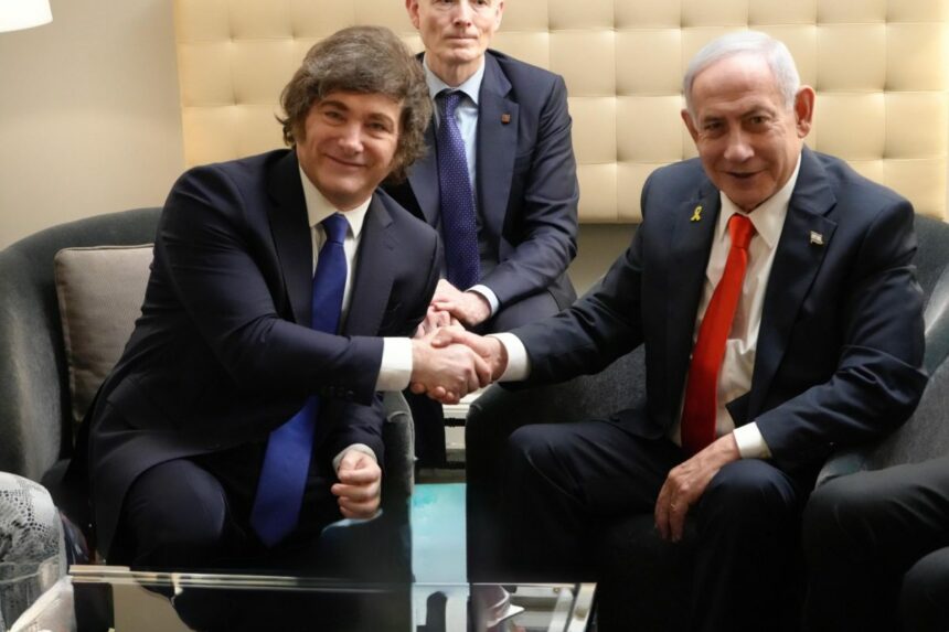 Milei se reunió con Netanyahu en Nueva York y pidió la liberación de los argentinos rehenes en Gaza